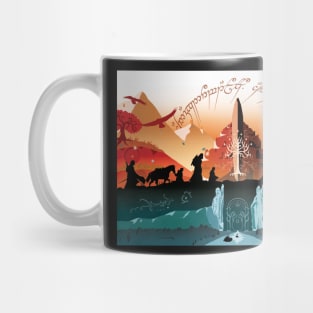 Fellowship of Ring Mug